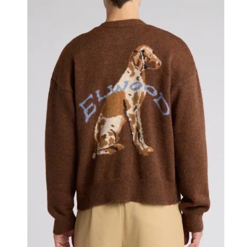 *ISO* Elwood Mitford Hound Cardigan, sz M or L!